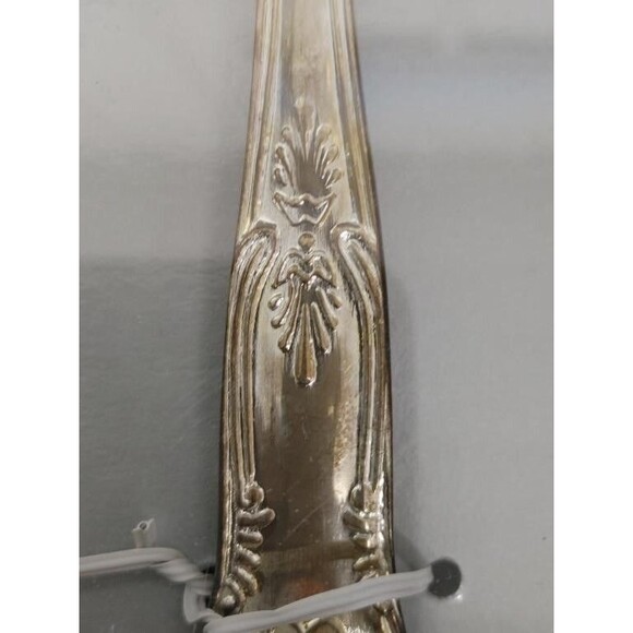VTG Wilton Silver Plated Cake Server w/Ornate Design On Blade & Handle 12" L NIB - Picture 4 of 8